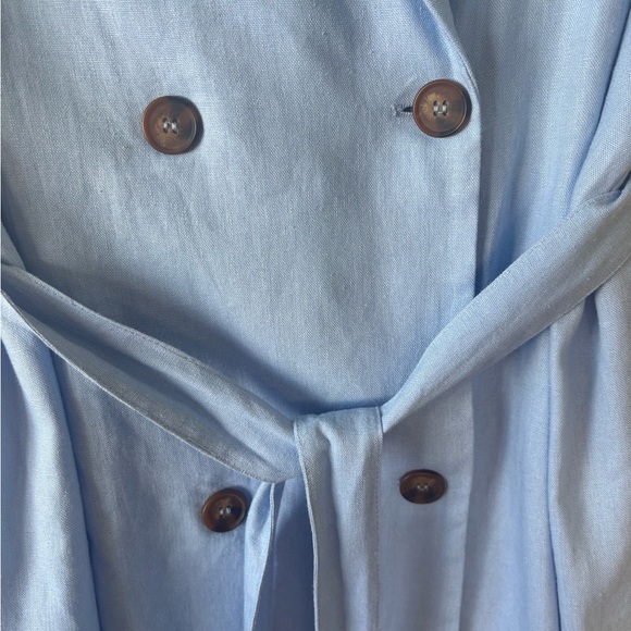 Love Tree Sky Blue Sleeveless Dress - Picture 2 of 8